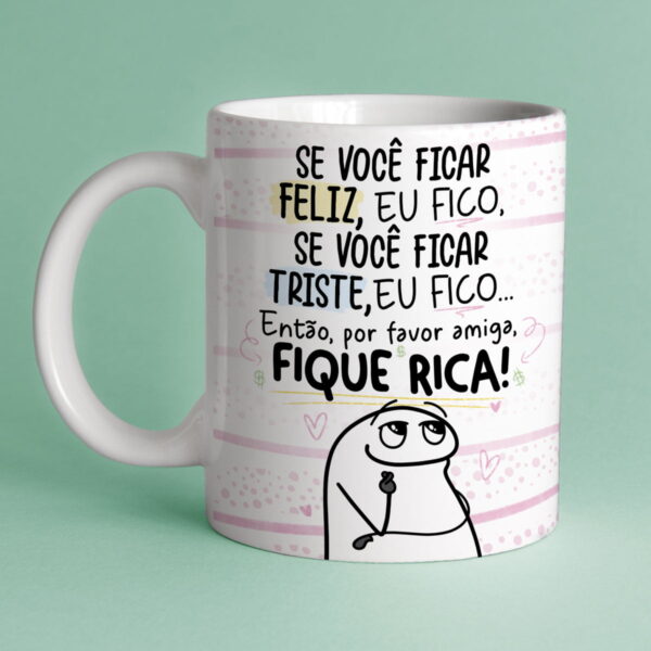 Kit Digital Flork Amigas Sublimação Caneca Frases Engraçadas