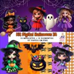 Kit Digital Halloween Ia - Png