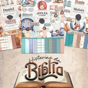 Kit Digital Histórias Bíblicas: Daniel, Jonas, Moisés