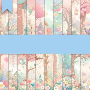 Kit Digital Jardim Encantado Fundos Png Para Personalizados
