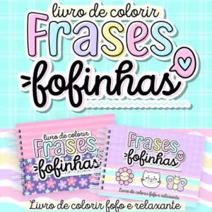 Kit Digital - Livro de Colorir com Frases Inspiradoras