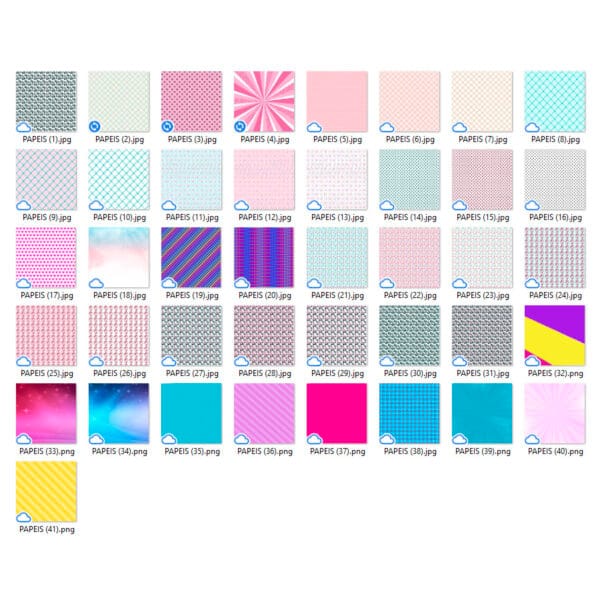 Kit Digital Luluca Scrapbook Imagens Png Ilustrações Artes