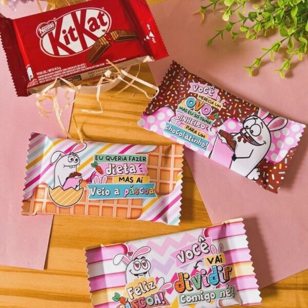 Kit Digital Mimos De Páscoa Florks 2023 P/ Personalizados