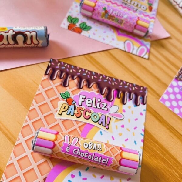 Kit Digital Mimos De Páscoa Florks 2023 P/ Personalizados