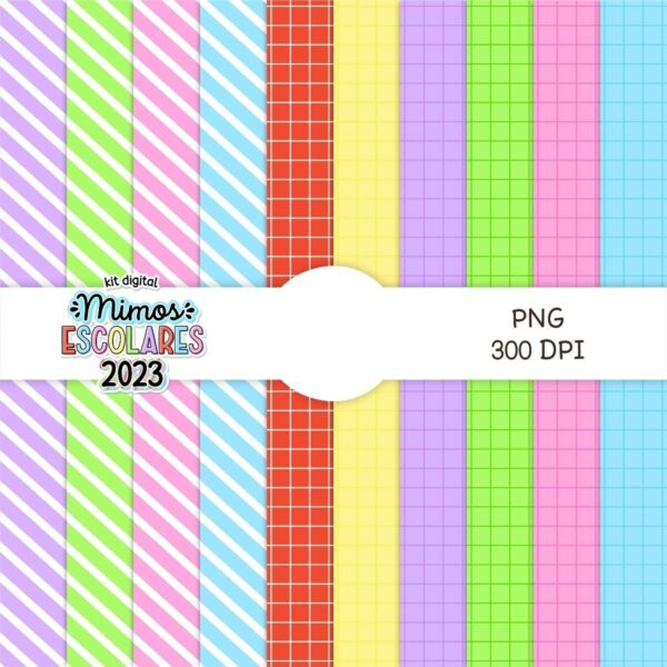 Kit Digital Mimos Escolares Volta Às Aulas Para Imprimir