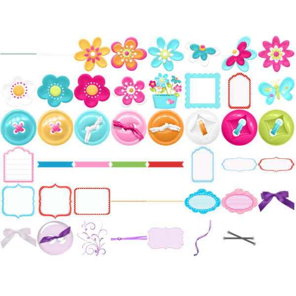 Kit Digital Moana Scrapbook Ilustrações Png Impressão Artes