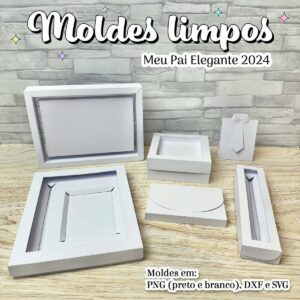 Kit Digital Moldes Limpos Pais