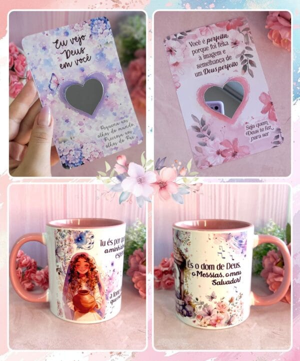 Kit Digital Mulher Forte & Corajosa Mimos Para Imprimir