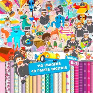 Kit Digital Mundo Bita Imagens Png Para Personalizados