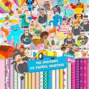 Kit Digital Mundo Bita Imagens Png Para Personalizados