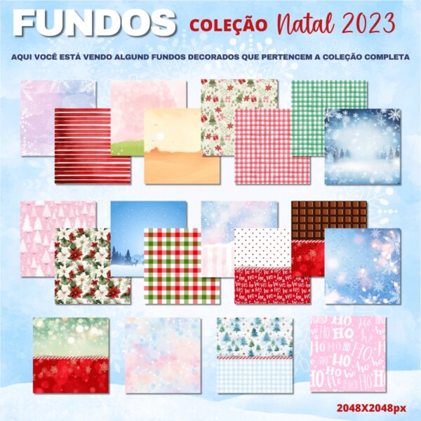 Kit Digital Natal 2023 Arquivos de Corte Ilustrações Caneca