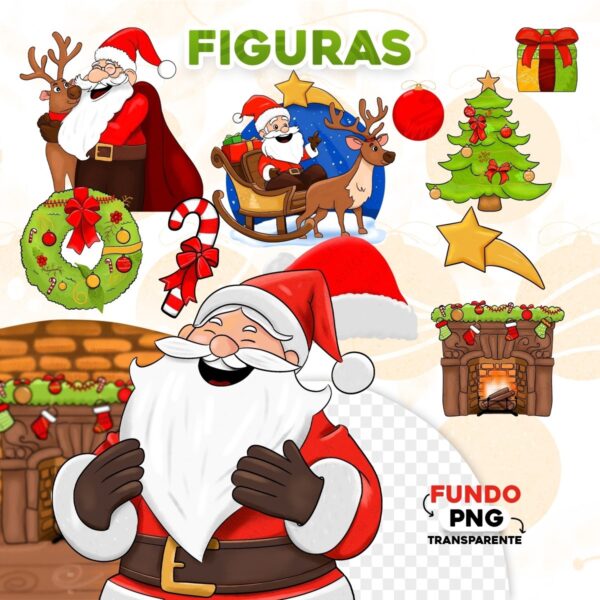 Kit Digital Natal Artes Caneca Ilustrações Frases Natalinas