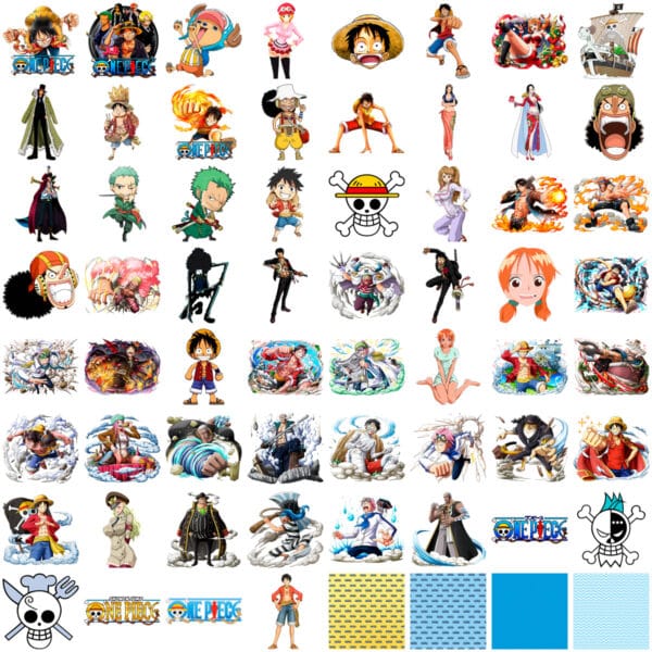 Kit Digital One Piece Png Imagens Ilustrações Scrapbook