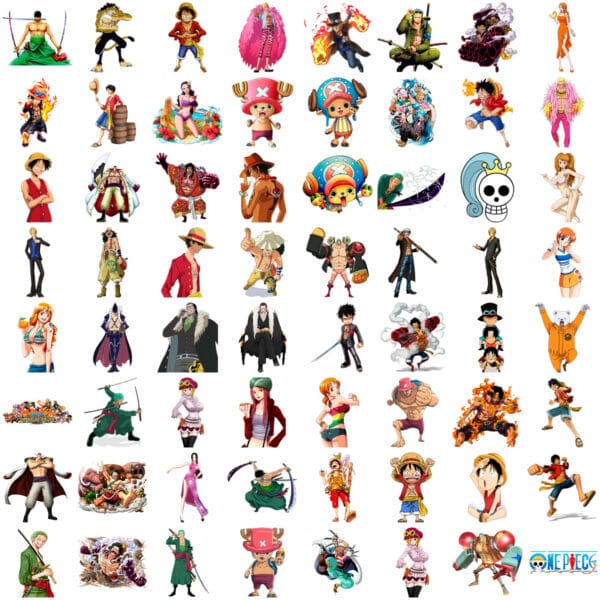 Kit Digital One Piece Png Imagens Ilustrações Scrapbook