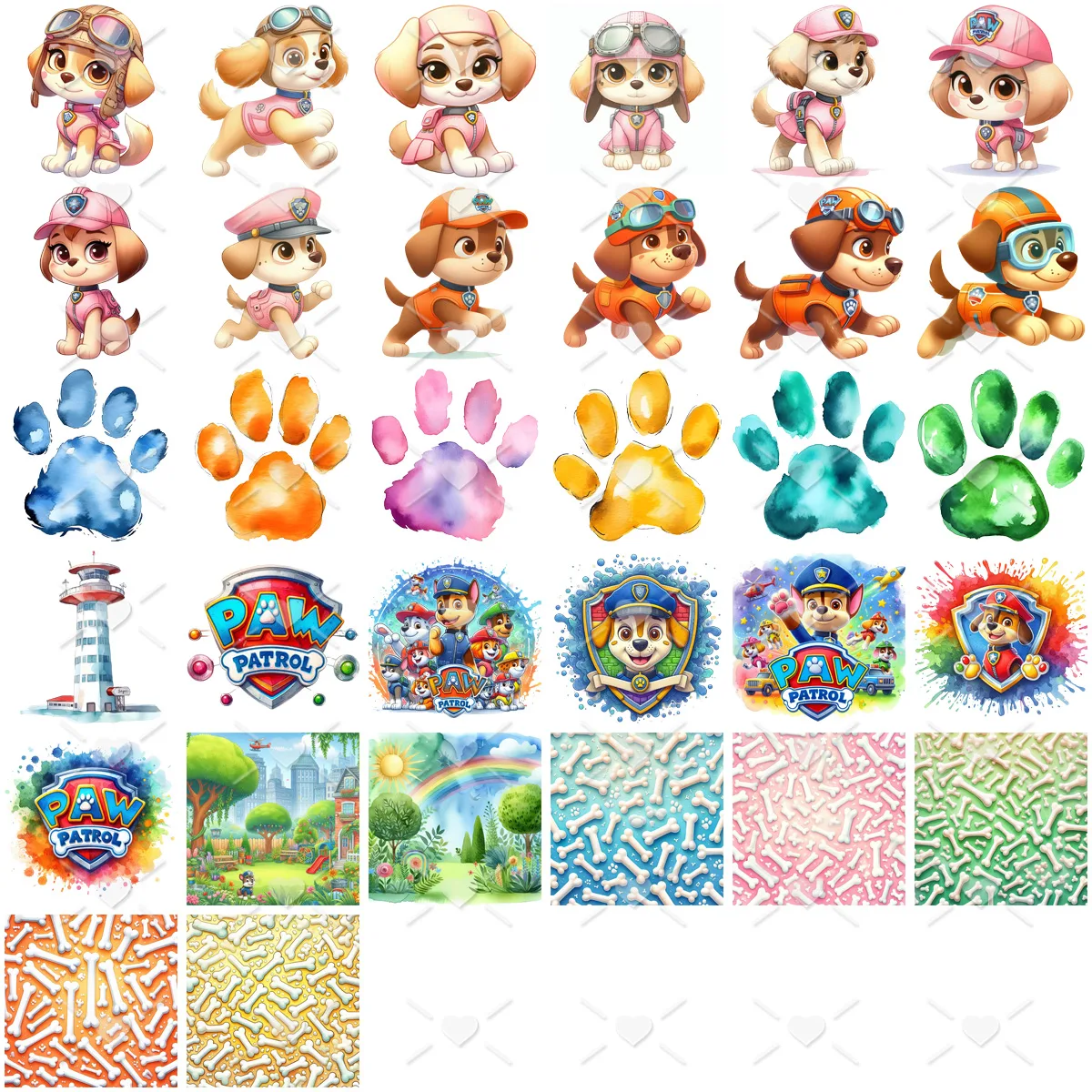 Kit Digital Patrulha Canina Png Imagens Aquareladas Cute 3 Kit Digital Patrulha Canina Png Imagens Aquareladas Cute