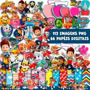 Kit Digital Patrulha Canina PNG Scrapbook Imagens Artes 21 Kit Digital Patrulha Canina PNG Scrapbook Imagens Artes