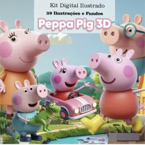 Kit Digital Peppa Pig PNG para Personalizar Festas 2 Kit Digital Peppa Pig PNG para Personalizar Festas