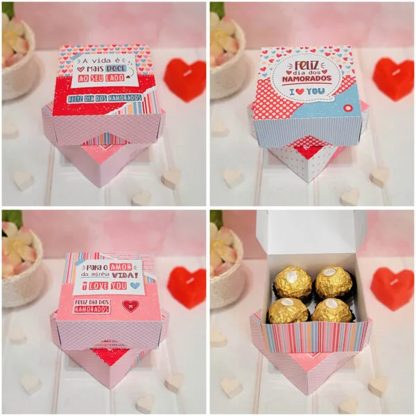 Kit Digital Printables + Ilustrações Png Dia dos Namorados