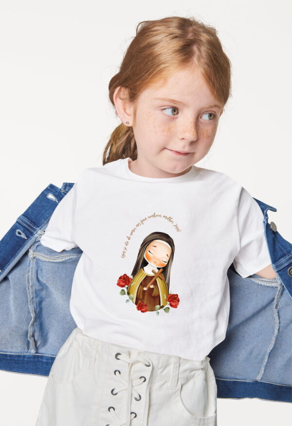 Kit Digital Santa Terezinha Aquarela Papelaria Personalizada