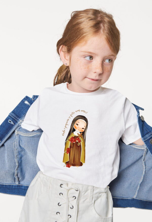 Kit Digital Santa Terezinha Aquarela Papelaria Personalizada