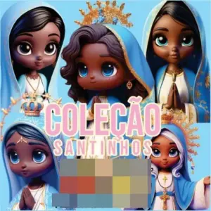 Kit Digital Santinhos 3d Em Png Para Festas Religiosas 2