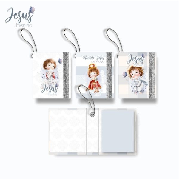 Kit Digital Santinhos Jesus Menino Ilustrações Aquareladas