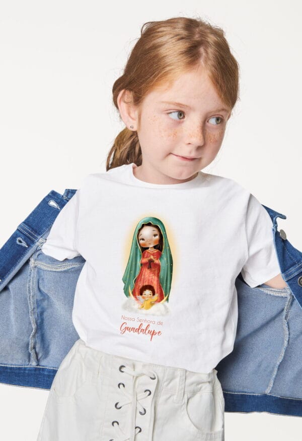 Kit Digital Santinhos Nossa Senhora de Guadalupe Em Aquarela