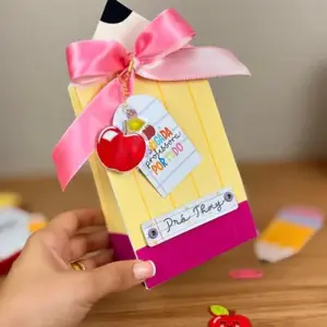 Kit Digital Saquinhos Lápis Sublime para Professores