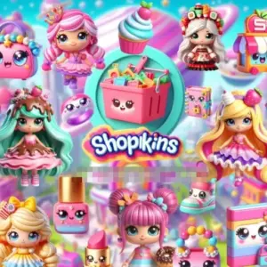 Kit Digital Shopkins Png Para Personalizacao Criativa