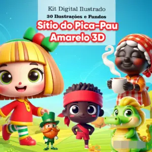Kit Digital Sitio do Pica Pau Amarelo PNG para Sublimacao 10 Kit Digital Sitio do Pica Pau Amarelo PNG para Sublimacao