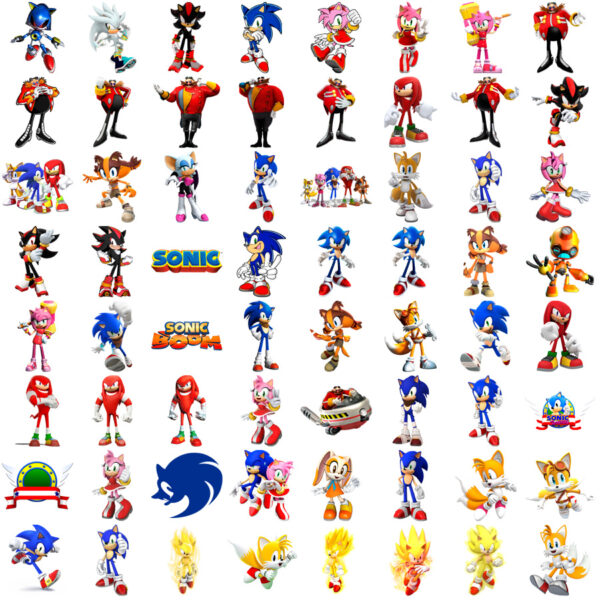 Kit Digital Sonic Png Imagens Ilustrações Figuras Imprmir