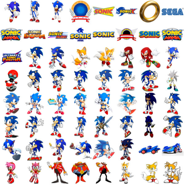 Kit Digital Sonic Png Imagens Ilustrações Figuras Imprmir