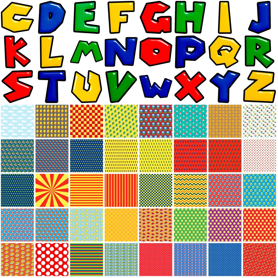 Kit Digital Super Mario Png Imagens Ilustrações P/ Imprimir