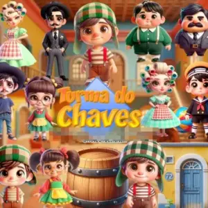 Kit Digital Turma Do Chaves Png Scrapbooking E Sublimacao