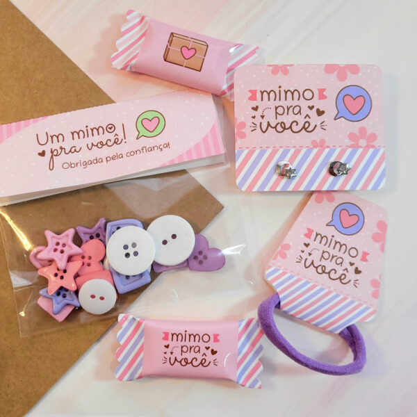 Kit Digital Unboxing Mimos Personalizados Para Recebidos