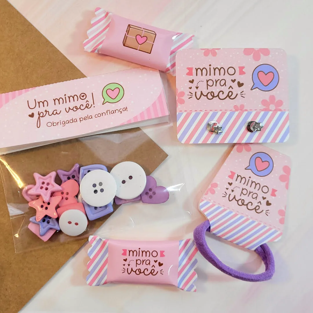 Kit Digital Unboxing Mimos Personalizados Para Recebidos