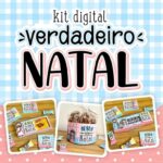 Kit Digital Verdadeiro Natal +100 Elementos Ilustrações Png
