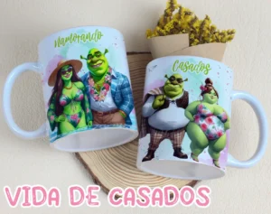 Kit Digital Vida de Casados para Canecas - JPG