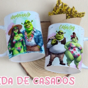 Kit Digital Vida de Casados para Canecas - JPG