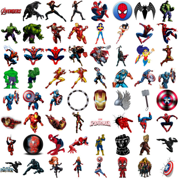 Kit Digital Vingadores Png Ilustrações Super Heróis Marvel