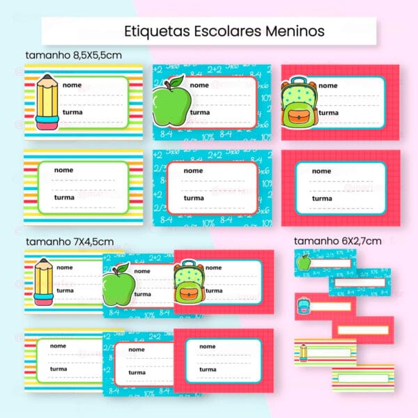 Kit Digital Volta às Aulas +200 Arquivos Para Personalizados