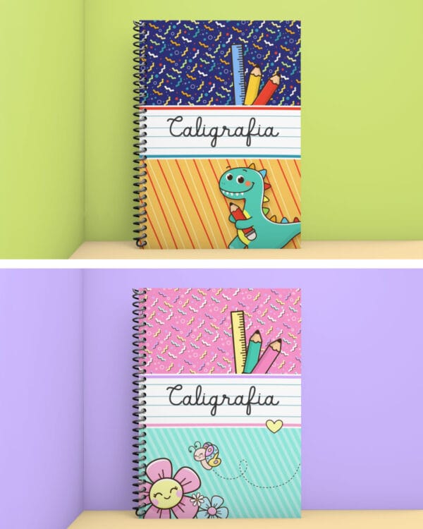 Kit Digital Volta Às Aulas Agendas Ilustrações Cards Balinha