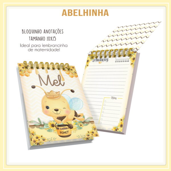 Kit Encadernação Abelhinha