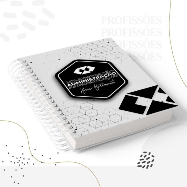 Kit Encadernação Administração Masculino
