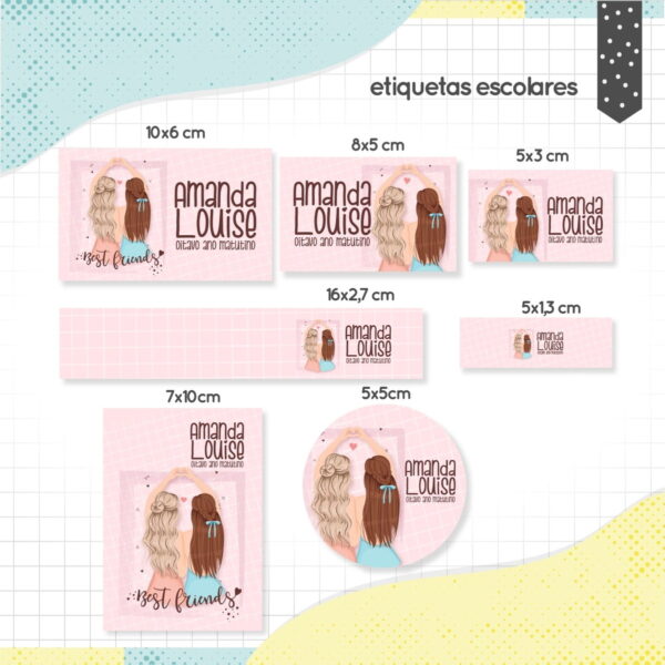 Kit Encadernação Amizade