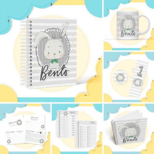 Kit Encadernação Coelhinho