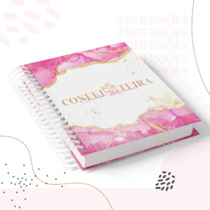 Kit Encadernação Confeitaria Feminino- Arquivo Digital