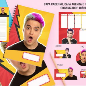 Kit Encadernação Felipe Neto