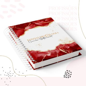 Kit Encadernação Fonoaudiologia Feminino - Arquivo Digital