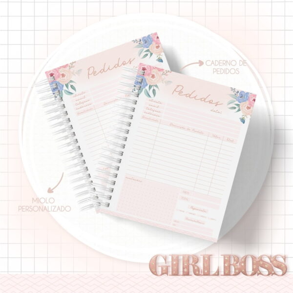 Kit Encadernação GirlBoss
